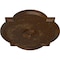 Ekena Millwork Waltz Ceiling Medallion (Fits Canopies up to 5 1/4"), 24"W x 20 1/2"H x 1 1/8"P, Root Beer Crackle CM24WARBC - alternate 2